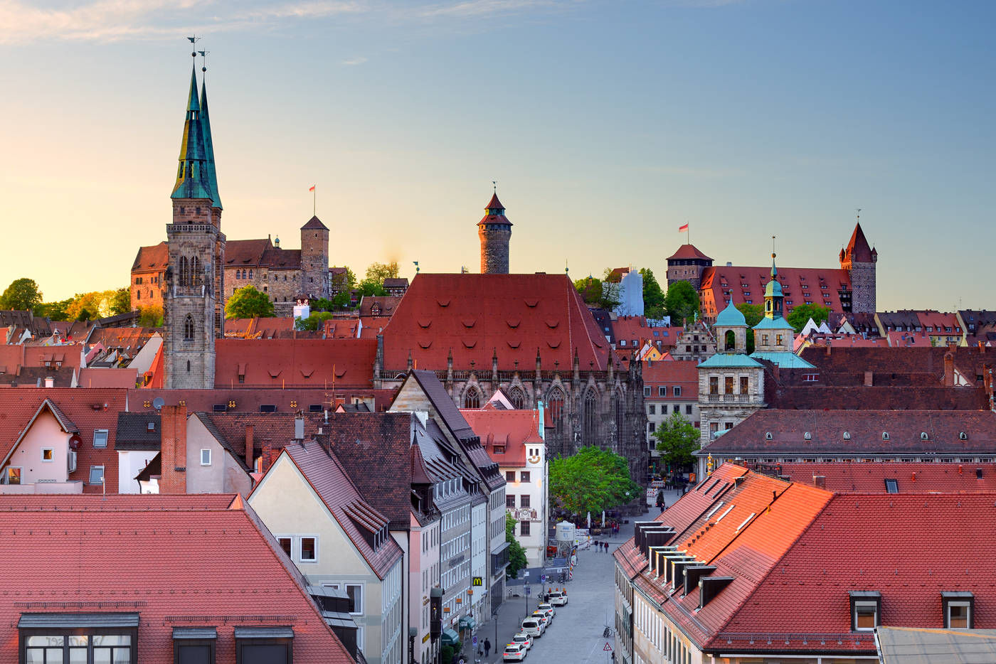 Panoramablick über die Altstadt