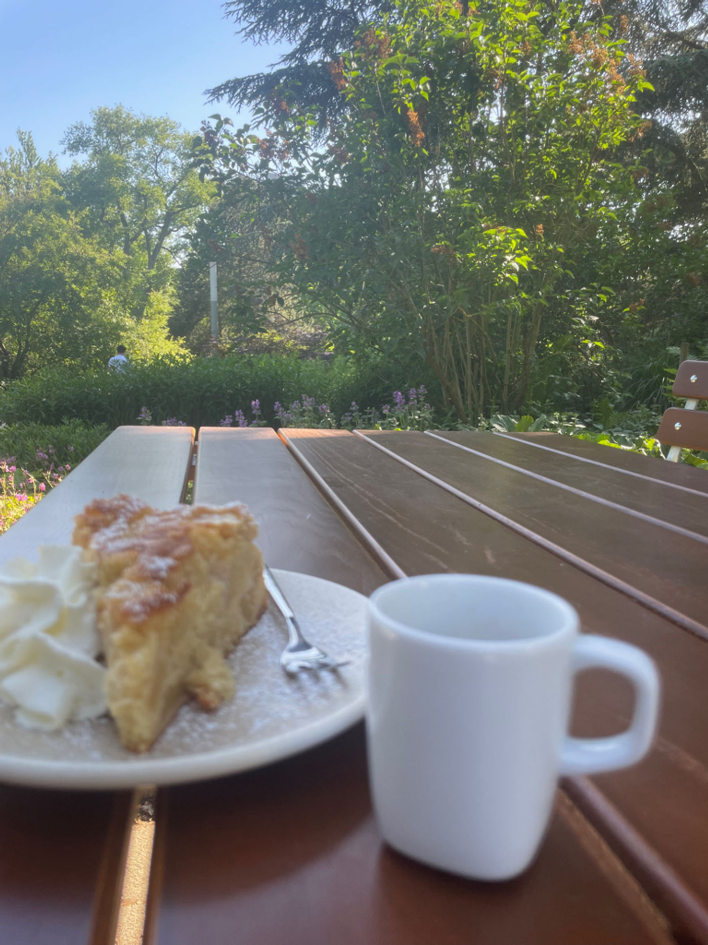 Kaffee in Grünen 