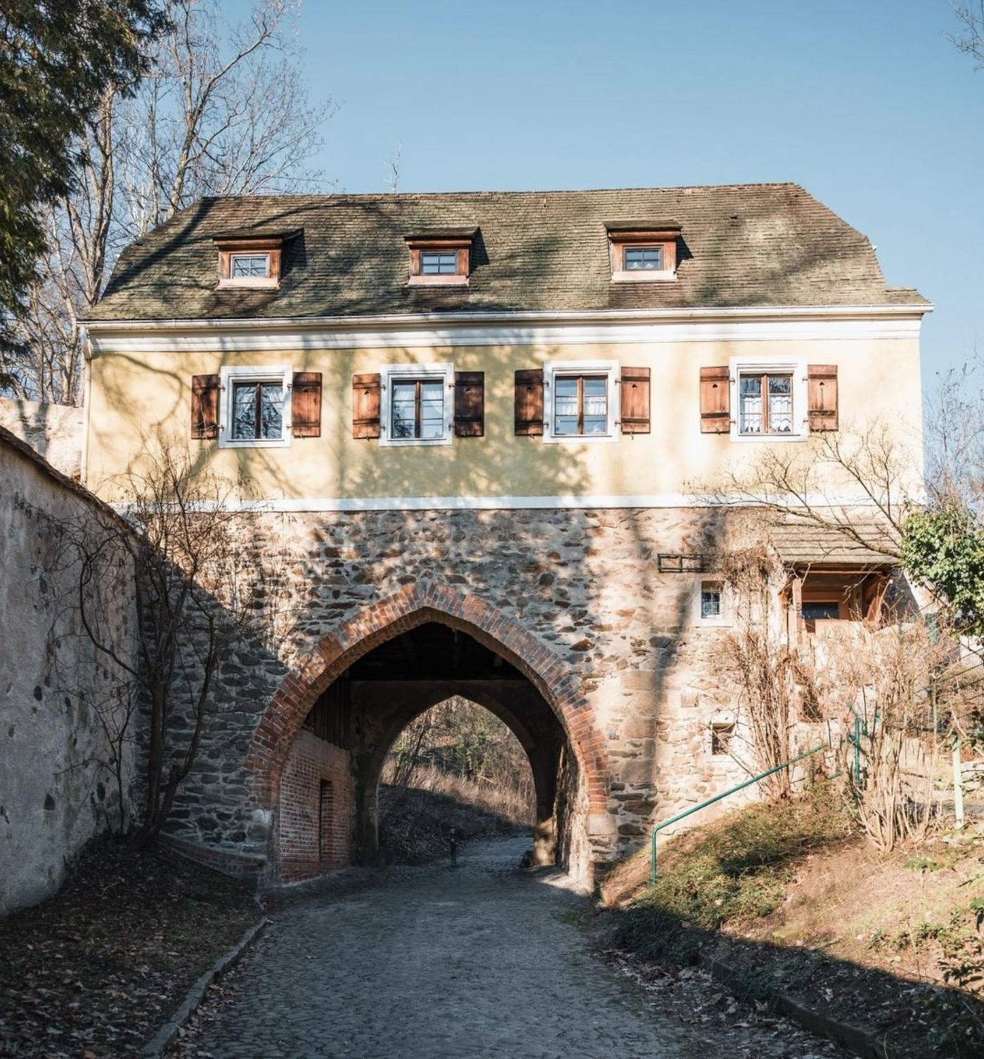 Historisches Tor zur Vergangenheit