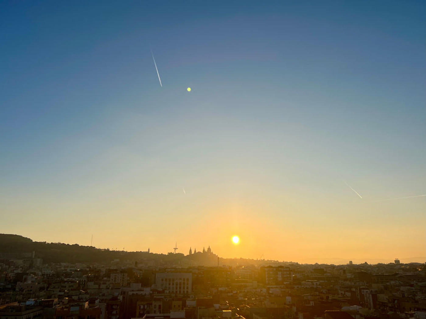 Panoramablick über Barcelona
