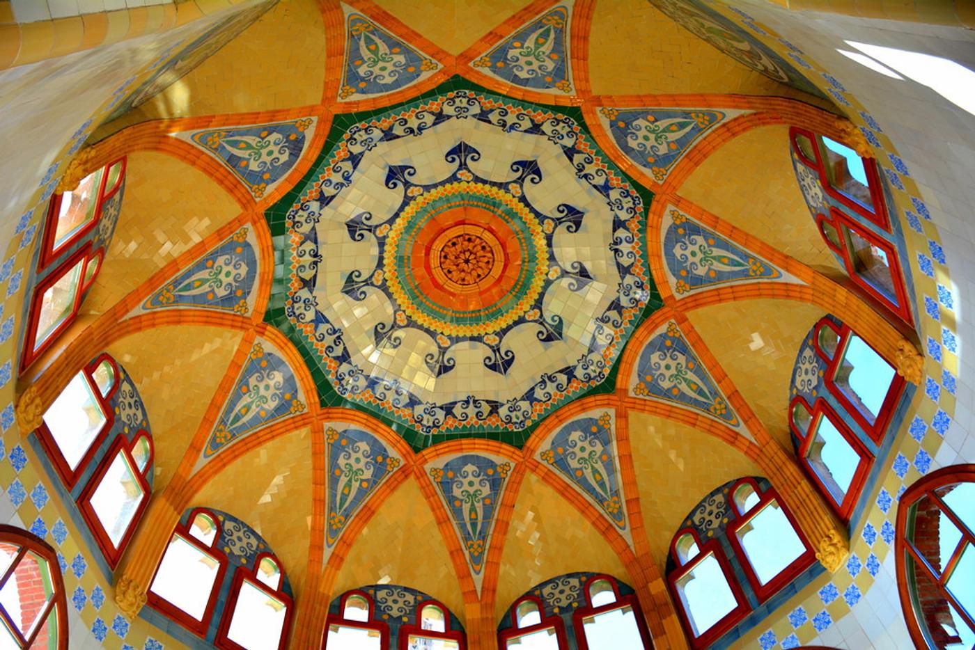 Architektonisches Meisterwerk des Modernisme