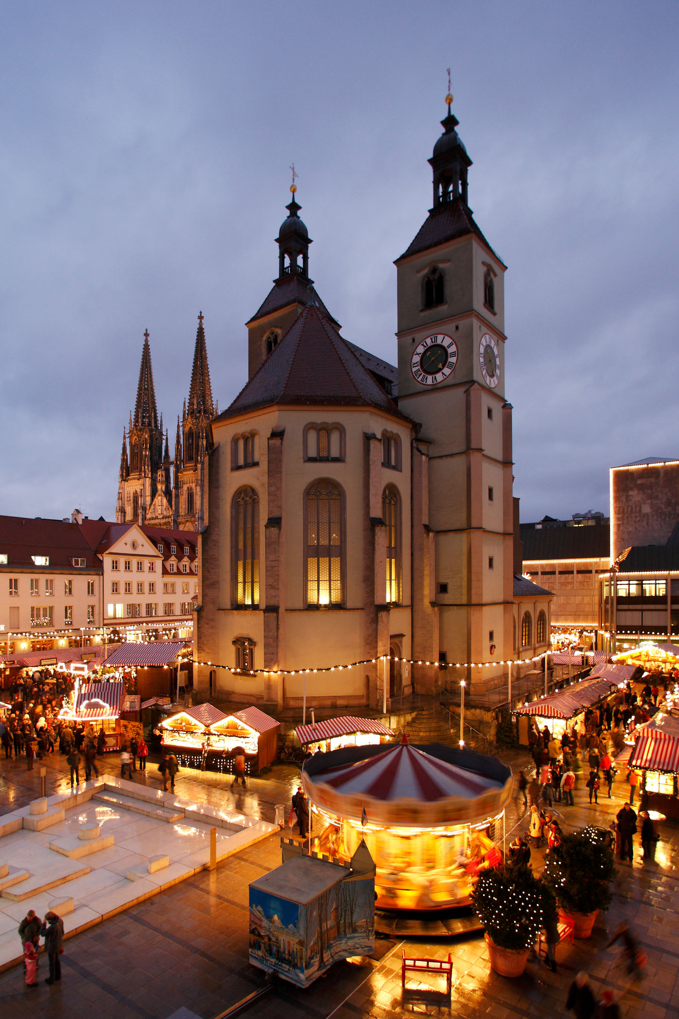 Weihnachtsträume auf dem Neupfarrplatz