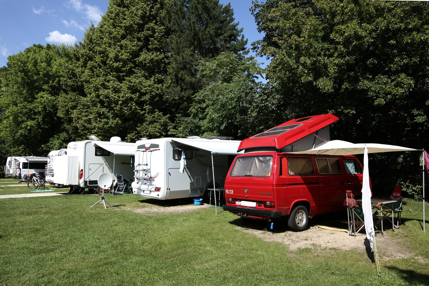 Einzigartiges Camping-Abenteuer