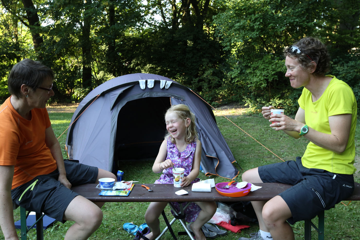 Einzigartiges Camping-Abenteuer