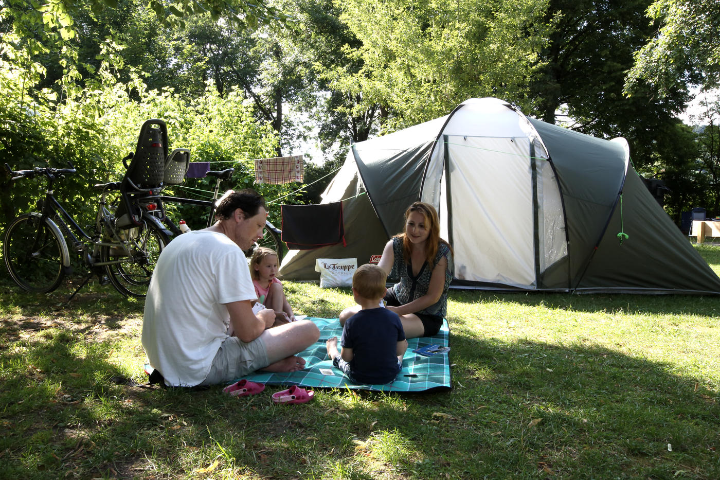 Einzigartiges Camping-Abenteuer